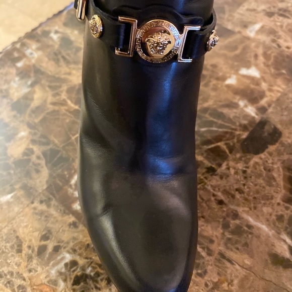 Black W Over-the-knee Leather Horse Riding Style - Picture 7 of 8